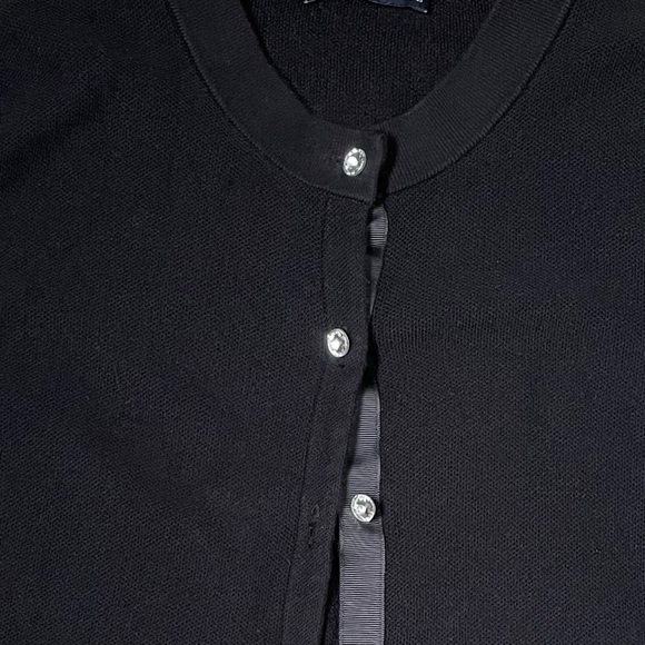 Zara knit rhinestone button cardigan - Picture 6 of 7